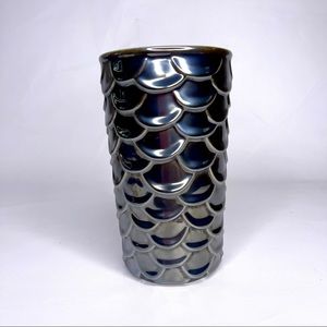 Starbucks Golden Brown Grey Scales Traveler 10 Oz Double Wall Ceramic 2017